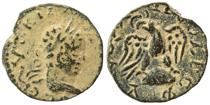 SYRIA, Seleucis and Pieria. Emesa. Elagabalus, 218-222. Ae (bronze, 2.83 g, 17 m...