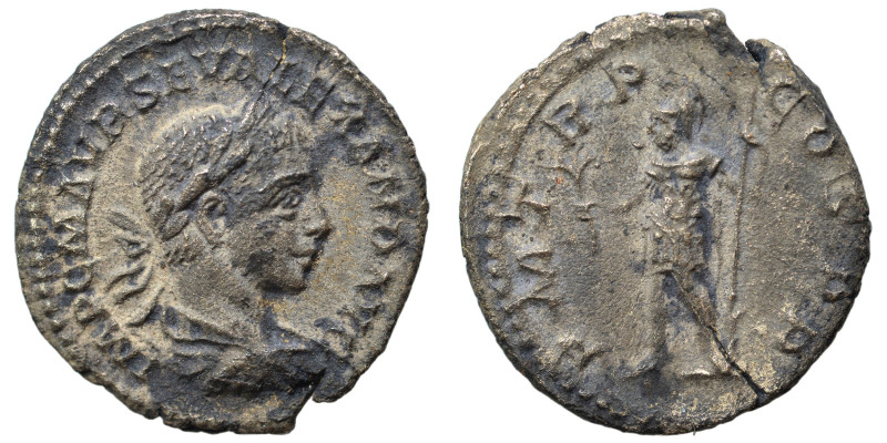 Severus Alexander, 222-235. Denarius (silver, 2.20 g, 19 mm), Rome. IMP C M AVR ...