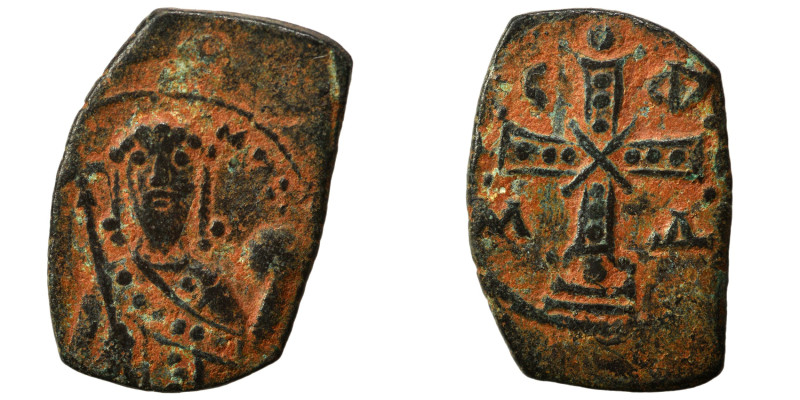 Alexius I Comnenus, 1081-1118. Tetarteron (bronze, 2.52 g, 22x14 mm), Constantin...