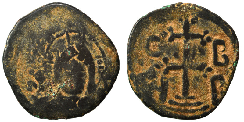 Nicephorus Basilacius, Usurper, 1078. Follis (bronze, 4.29 g, 24 mm), Thessaloni...