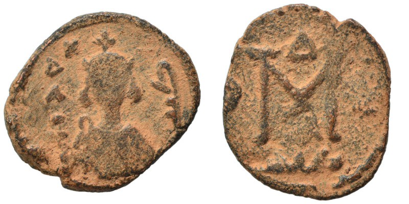 Umayyad Caliphate. temp. Mu'awiya I ibn Abi Sufyan, AH 41-60 / AD 661-680. Fals ...