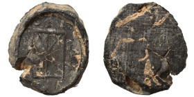 Greek-Roman. Circa 1st-3rd centuries AD. Terracotta token. 3.65 g, 22 mm.