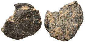 Greek-Roman. Circa 1st-3rd centuries AD. Terracotta token. 2.84 g, 23 mm.