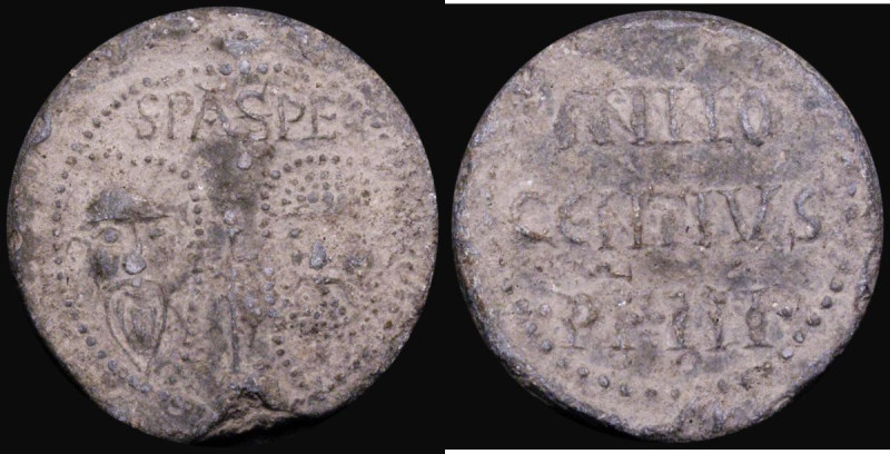 Papal Bulla, seal in lead Pope Innocent III (1198-1216) 53.72 grammes, Fine, wit...