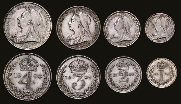 Maundy Set 1900 ESC 2515, Bull 3558 EF cleaned
Estimate: GBP 30 - 70