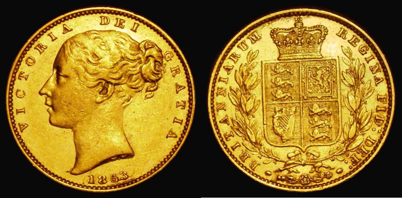 Sovereign 1853 WW Raised, Marsh 36, S.3852C, VF
Estimate: GBP 320 - 420