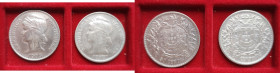 Lotti e Confezioni. Portogallo. Lotto di 2 pezzi. 50 Centavos 1912, 1914. Ag. Mediamente BB. (2123)