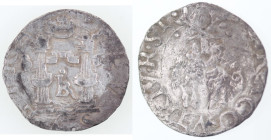 Zecche Italiane. Napoli. Carlo V. 1516-1799. Cinquina. Ag. Mag.76/1. Peso gr. 0,64. Diametro mm. 16. BB. R.