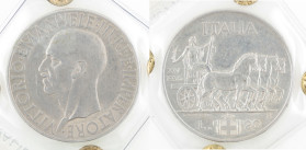 Casa Savoia. Vittorio Emanuele III. 1900-1943. 20 Lire 1936 Impero. Gig. 45. BB+. Perizia Cavaliere. R. (2023)