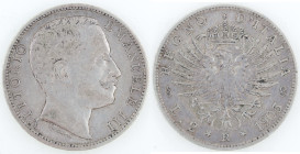 Casa Savoia. Vittorio Emanuele III. 1900-1943. 2 Lire 1905 Aquila sabauda. Ag. Gig. 93. Peso gr. 9,96. Diametro mm. 27,00. BB. (7223)