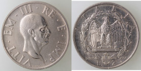 Casa Savoia. Vittorio Emanuele III. 1900-1943. 2 lire 1936 anno XIV Impero. Ac. Gig. 118. qFDC. Minimi segni sul bordo. R. (0423)