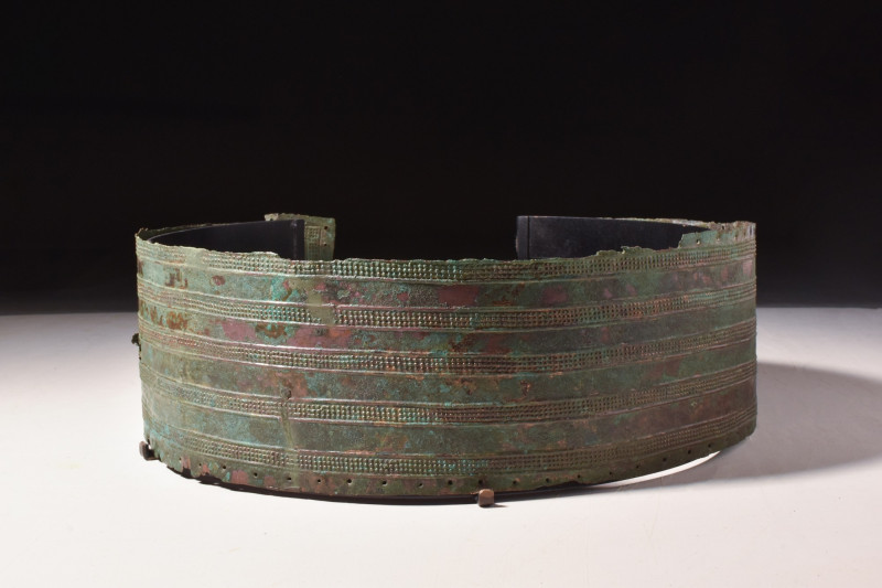 URARTIAN BRONZE BELT

 Ca. 1200-1000 BC
 An incredibly rare to find a complet...