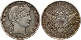 1906 Barber Half Dollar