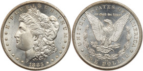 1883-CC Morgan Dollar. PCGS MS63