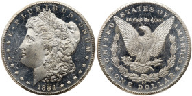 1884-CC Morgan Dollar. PCGS MS65