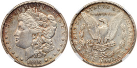 1888-S Morgan Dollar. NGC EF45