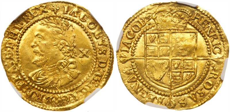 Great Britain. Half Laurel, ND. Elizabeth I, 1558-1603. S.2641A; Fr-243. Third C...