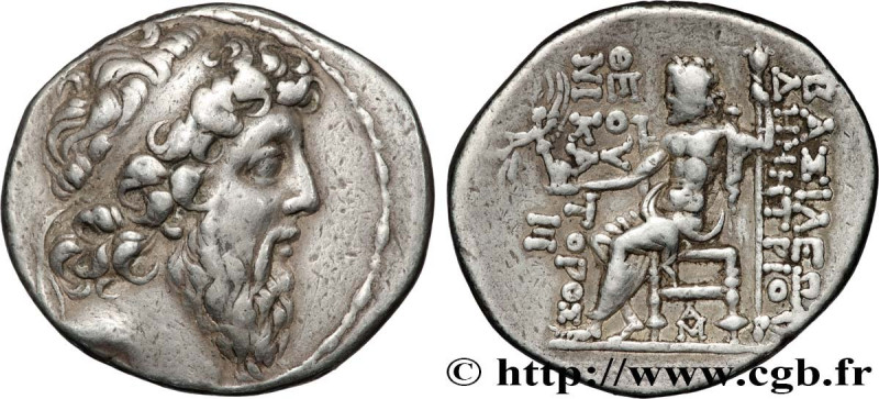 SYRIA - SELEUKID KINGDOM - DEMETRIUS II NIKATOR
Type : Tétradrachme 
Date : An 1...