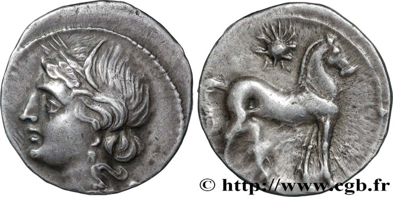 ZEUGITANA - CARTHAGE
Type : Demi-shekel 
Date : c. 220-210 AC. 
Mint name / Town...