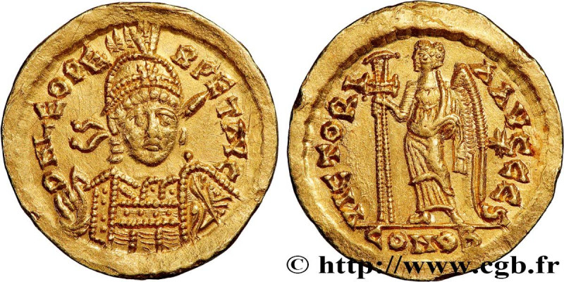 LEO I
Type : Solidus 
Date : 457-462 
Mint name / Town : Constantinople 
Metal :...