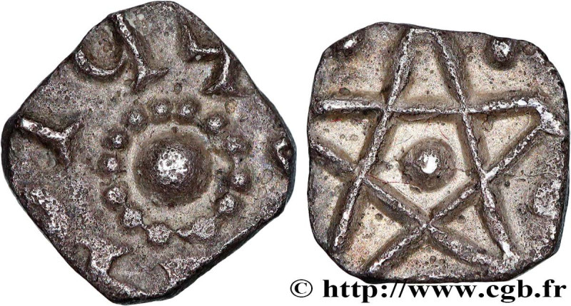 POITIERS - PECTAVIS - CIVITAS PECTAVORUM
Type : Denier au pentalpha 
Date : c. 7...