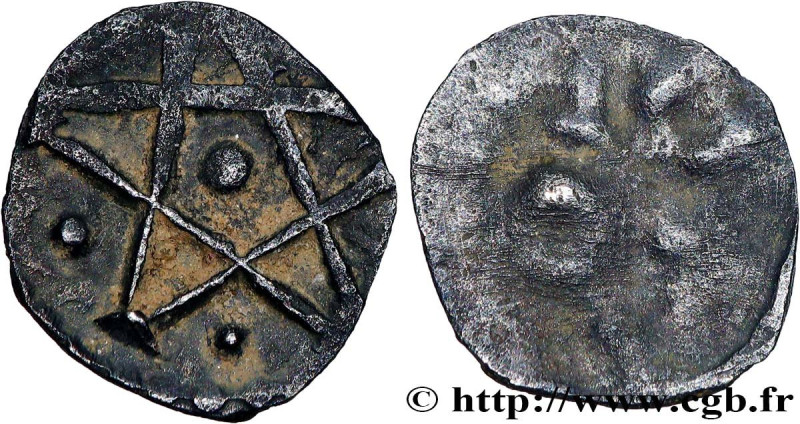 MEROVINGIAN COINS - TOURAINE - Unspecified MINT
Type : Obole bractéate au pental...