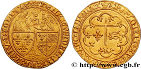 HENRY VI OF LANCASTER
Type : Salut d'or 
Date : 06/09/1423 
Date : n.d. 
Mint name / Town : Paris 
Metal : gold 
Millesimal fineness : 1000  ‰
Diamete...