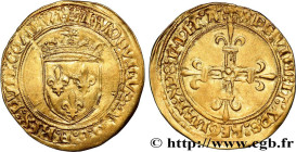 LOUIS XII, FATHER OF THE PEOPLE
Type : Écu d'or au soleil de Provence 
Date : (1506-1512) 
Date : n.d. 
Mint name / Town : Aix-en-Provence 
Metal : go...