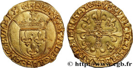 FRANCIS I
Type : Écu d'or au soleil, 5e type 
Date : 21/07/1519 
Date : n.d. 
Mint name / Town : Lyon 
Metal : gold 
Millesimal fineness : 958  ‰
Diam...