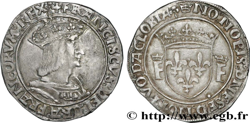 FRANCIS I
Type : Teston, 13e type 
Date : (1527-1528) 
Date : n.d. 
Mint name / ...