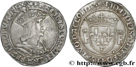 FRANCIS I
Type : Teston, 13e type 
Date : (1527-1528) 
Date : n.d. 
Mint name / Town : Lyon 
Metal : silver 
Millesimal fineness : 898  ‰
Diameter : 2...