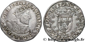 FRANCIS I
Type : Teston, 8e type 
Date : (1540-1547) 
Date : n.d. 
Mint name / Town : Lyon 
Quantity minted : 538866 
Metal : silver 
Millesimal finen...