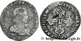 LOUIS XIII
Type : Quart de franc, grande tête nue adolescente au col fraisé 
Date : 1615 
Mint name / Town : Troyes 
Quantity minted : 128720 
Metal :...