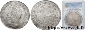 LOUIS XIV "THE SUN KING"
Type : Écu aux trois couronnes 
Date : 1710 
Mint name / Town : Bordeaux 
Quantity minted : 826073 
Metal : silver 
Millesima...