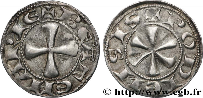 AUVERGNE - BISHOPRIC OF LE PUY - ANONYMOUS
Type : Denier 
Date : c. 1290 
Mint n...