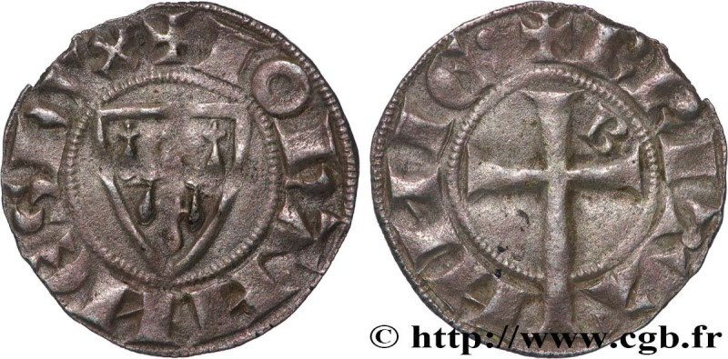 BRITTANY - DUCHY OF BRITTANY - JEAN III CALLED THE GOOD
Type : Denier 
Date : ap...