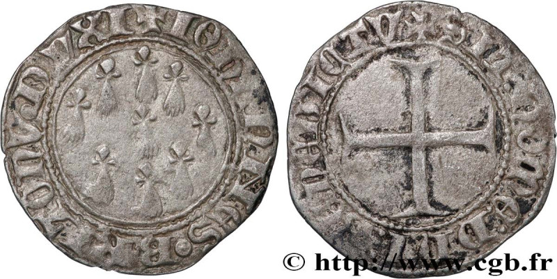 BRITTANY - DUCHY OF BRITTANY - JOHN V 
Type : Blanc 
Date : n.d. 
Mint name / To...