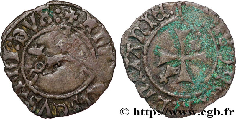 BRITTANY - DUCHY OF BRITTANY - FRANCIS I AND FRANCIS II
Type : Double denier à l...