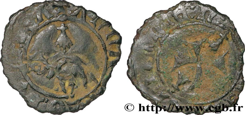 BRITTANY - DUCHY OF BRITTANY - ANNE OF BRITTANY
Type : Double denier 
Date : c. ...