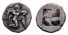 Griechen Thracia
Thasos AR Trihemiobol 480 v.u.Z. SNG Cop. 193 Dewing 1318 GC 1302 ss-vz