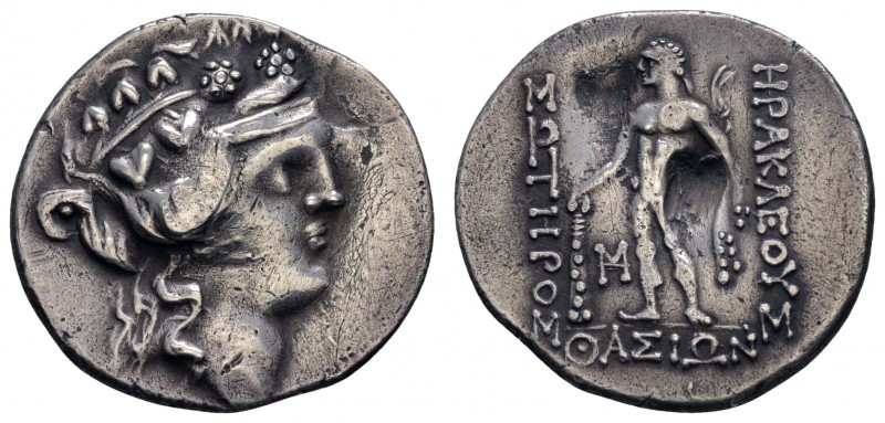 Griechen Thracia
Thassos AR Tetradrachme 168/7-148 v.u.Z. Av.: Haupt des jugend...