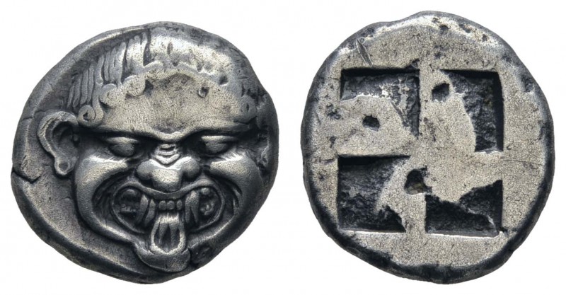 Griechen Macedonia
Neapolis AR Stater 480/450 v.u.Z. Av.: Gorgoneion von vorne ...