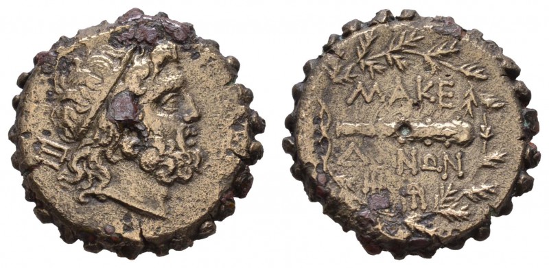 Griechen Macedonia
Philipp V. 221-179 v.u.Z. Æ Serratus 185-168 v.u.Z. Amphipol...