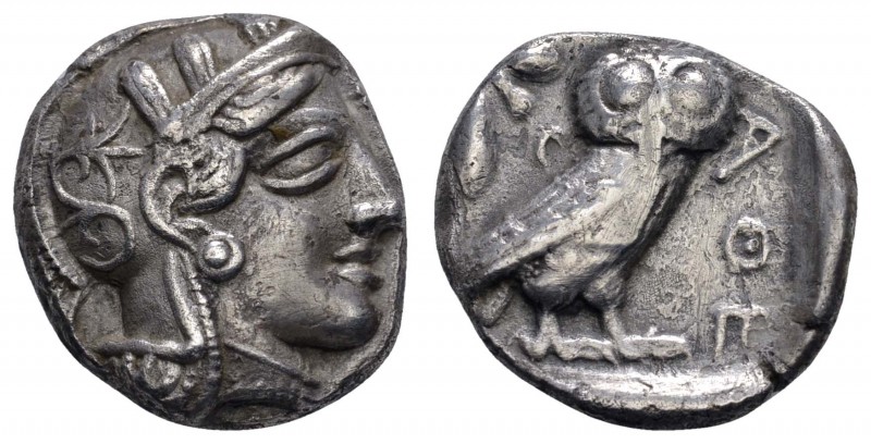Griechen Attika
Athen AR Tetradrachme ca. 430 v.u.Z. Av.: Haupt der Athene nach...