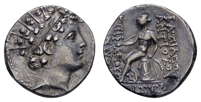 Griechen Syria
Antiochos VI. Dionysos, 144-142 v.u.Z. AR Drachme 143/42 v.u.Z A...