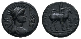 Griechen Kushan
Soter Megas, 55-105 AE-Tetradrachme Taxila dunkle Patina Mitch. 2947 ff. 8.21 g. vz-