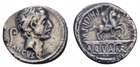 Römer Republik
L. Marcius Philippus, 56 v.u.Z. AR Denar Syd. 919 Cr. 425/1 ss