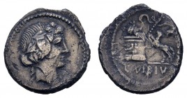 Römer Republik
C. Vibius Varus, 42. v.u.Z. AR Denar dunkle Tönung CRI 192 RBW 1739 Craw. 494/36 ss