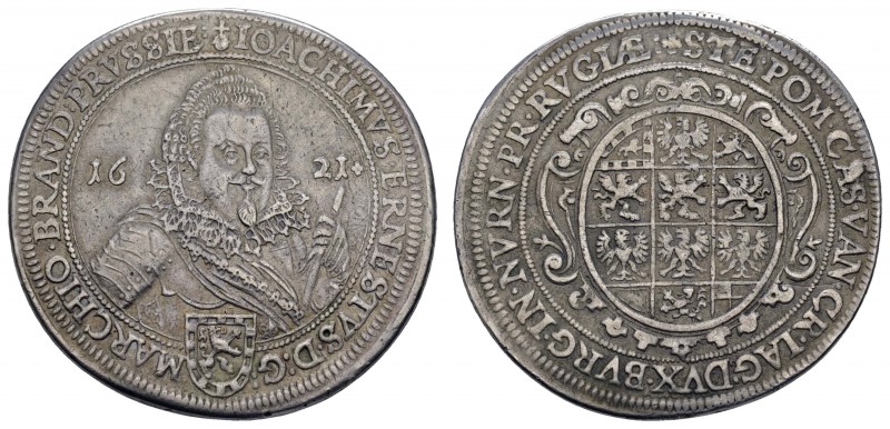 bis 1799 Brandenburg-Ansbach
Joachim Ernst, 1603-1625 Taler 1621 Fürth Dav. 622...