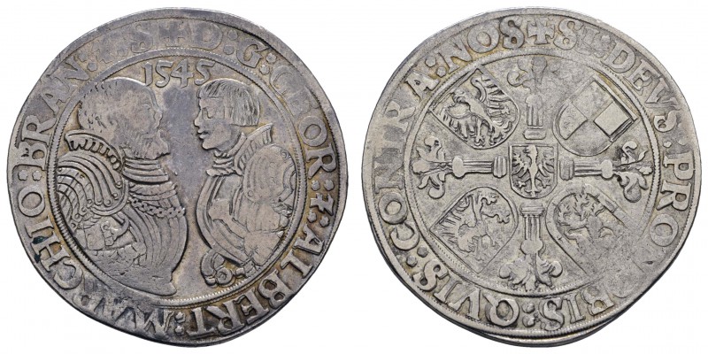 bis 1799 Brandenburg-Franken
Georg von Ansbach und Albrecht der Jüngere von Bay...